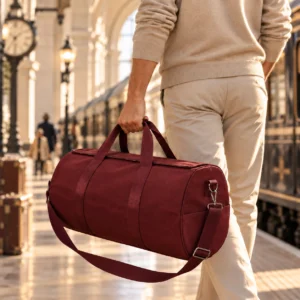 Custom Activated Carbon Lining Odor Proof Duffel Bag