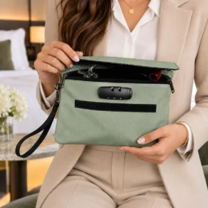 Custom Carbon-Lined Smell Proof Pouch for Herb & Travel Storage