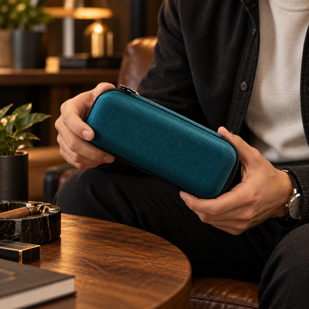 Custom Carbon Lined Smell Proof Storage Case Box