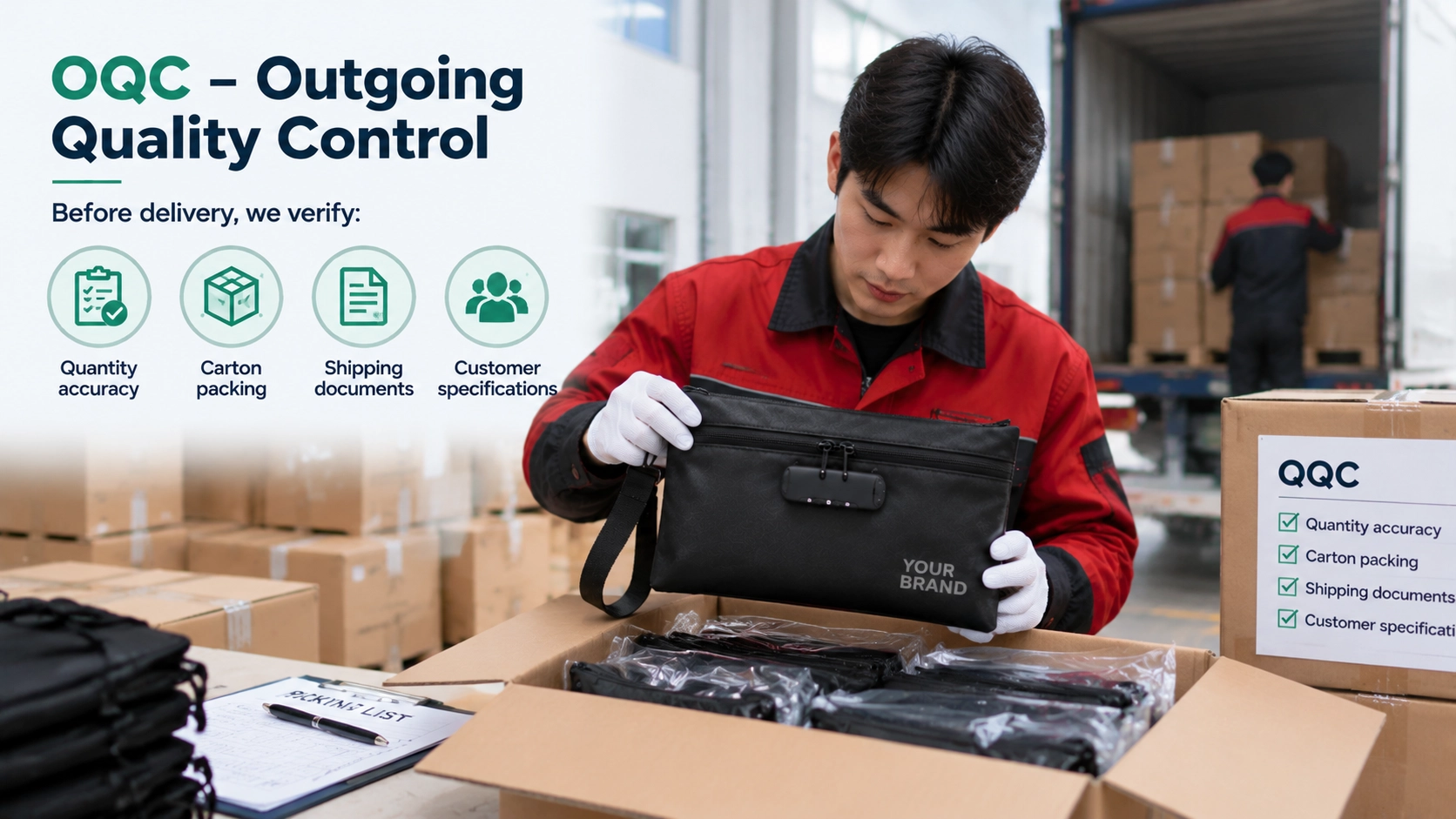 OQC – Outgoing Quality Control