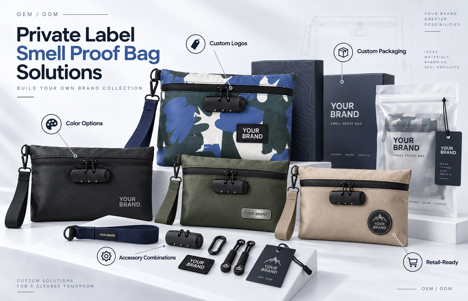 Private Label Smell Proof Bag Solutions
